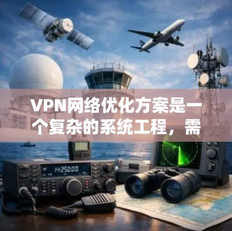 VPN网络优化方案是一个复杂的系统工程，需要从多个维度进行综合分析和优化。以下是一些常见的VPN网络优化方案，涵盖硬件、配置、协议、网络环境等多个方面，帮助用户提升VPN的性能和稳定性