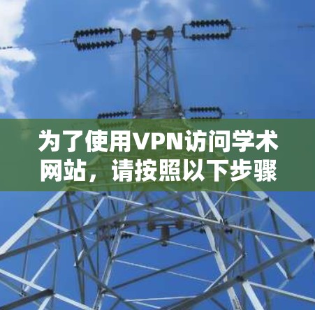 为了使用VPN访问学术网站，请按照以下步骤操作