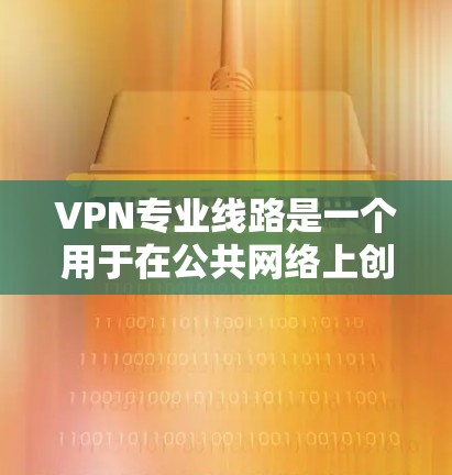 VPN专业线路是一个用于在公共网络上创建安全通道的技术，允许多个用户安全地访问内部网络。以下是对VPN专业线路的详细分析