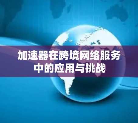 加速器在跨境网络服务中的应用与挑战 加速器在跨境网络服务中的应用与挑战