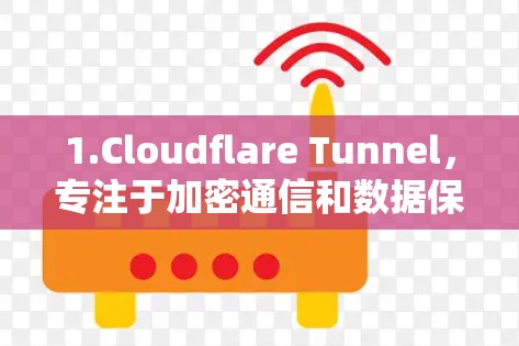 1.Cloudflare Tunnel，专注于加密通信和数据保护，适合需要高安全性连接的用户