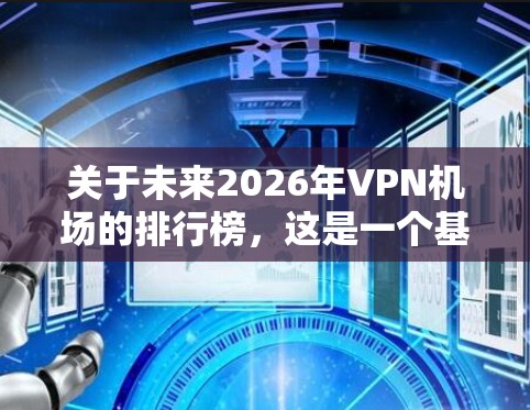 关于未来2026年VPN机场的排行榜，这是一个基于技术预测和行业趋势的假设性问题。VPN机场的排名通常会基于以下几个关键因素