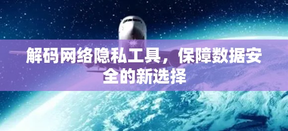 解码网络隐私工具,保障数据安全的新选择 解码网络隐私工具,保障数据安全的新选择
