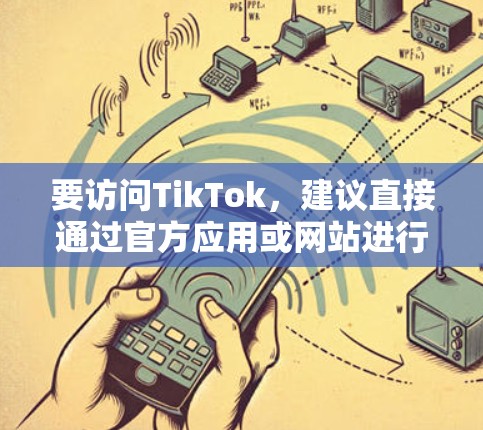 要访问TikTok,建议直接通过官方应用或网站进行操作。如果你遇到访问问题,以下是一些可能的解决方法 要访问TikTok,建议直接通过官方应用或网站进行操作。如果你遇到访问问题,以下是一些可能的解决方法