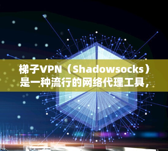 梯子VPN（Shadowsocks）是一种流行的网络代理工具，常用于绕过网络限制（如防火墙、IP限制等）在Windows系统上使用梯子VPN的具体操作步骤如下