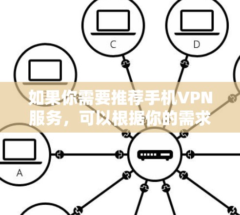 如果你需要推荐手机VPN服务，可以根据你的需求来选择。以下是一些常见的VPN类型和推荐服务，供你参考
