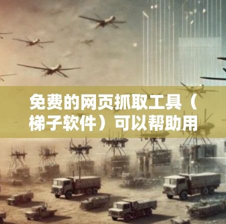 免费的网页抓取工具(梯子软件)可以帮助用户快速获取网页中的数据,如文本、链接、表格等。以下是一些常见的免费梯子软件 免费的网页抓取工具(梯子软件)可以帮助用户快速获取网页中的数据,如文本、链接、表格等。以下是一些常见的免费梯子软件