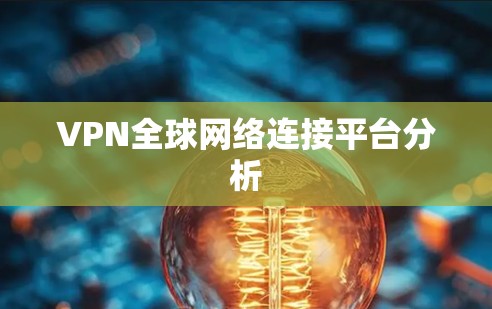 VPN全球网络连接平台分析 VPN全球网络连接平台分析