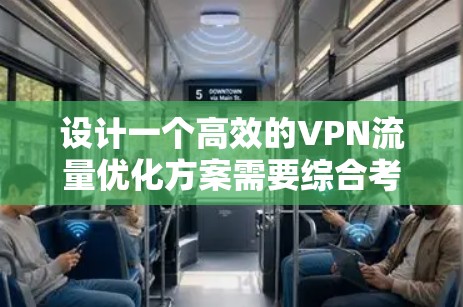 设计一个高效的VPN流量优化方案需要综合考虑多个方面，以下是一个结构化的优化方案