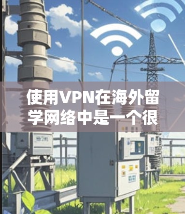 使用VPN在海外留学网络中是一个很好的工具，可以帮助你访问国内的资源和服务。以下是一些详细的步骤和建议，帮助你顺利配置和使用VPN