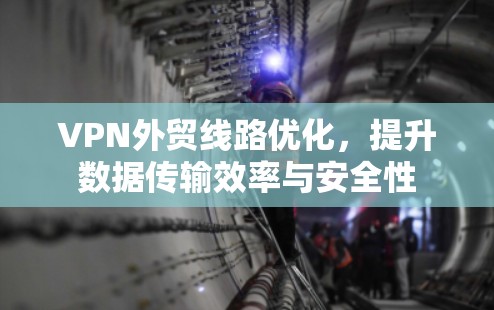 VPN外贸线路优化，提升数据传输效率与安全性