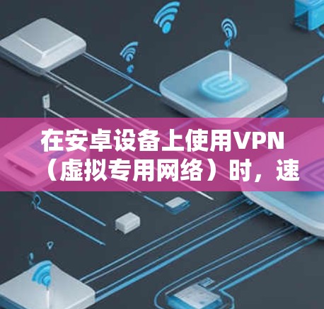 在安卓设备上使用VPN（虚拟专用网络）时，速度优化可以通过以下方法实现