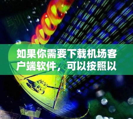 如果你需要下载机场客户端软件，可以按照以下步骤操作