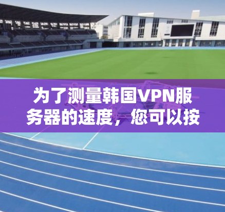 为了测量韩国VPN服务器的速度，您可以按照以下步骤进行