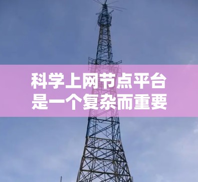 科学上网节点平台是一个复杂而重要的工具，旨在为科学研究者和机构提供便捷的访问和管理学术资源的途径。以下是对该平台的详细分析和总结
